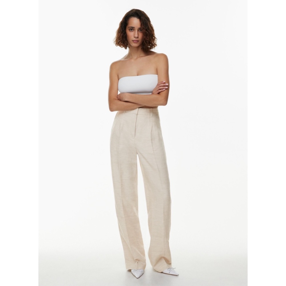 NWOT Aritzia Wilfred Linen - The Effortless Pant